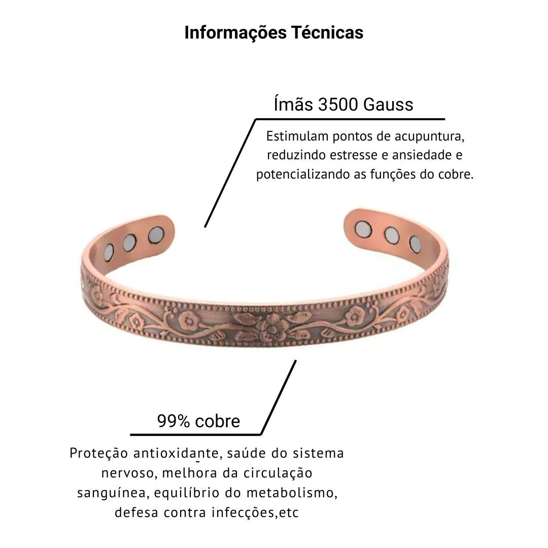 Bracelete Flor do Norte