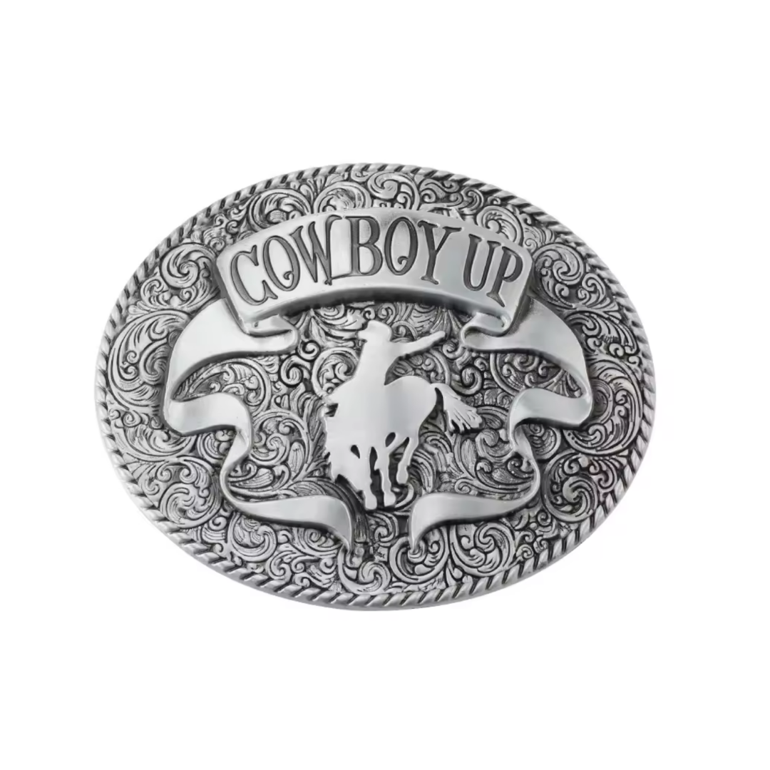 Fivela Cowboy Up